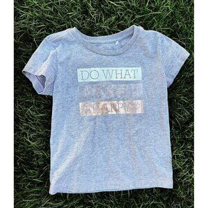 PEEK t-shirt Grey Do What Makes You Happy size 4-5Y